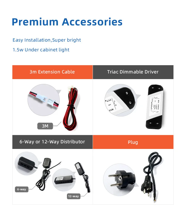 led dimmable cabinet lights