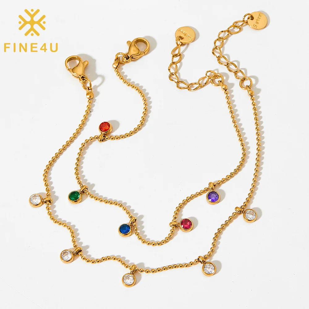 Luxury Waterproof Foot Jewelry Cubic Zirconia Stainless Steel Gold Tarnish Free Diamond Anklets For Women
Luxury Waterproof Foot Jewelry Cubic Zirconia Stainless Steel Gold Tarnish Free Diamond Anklets For Women