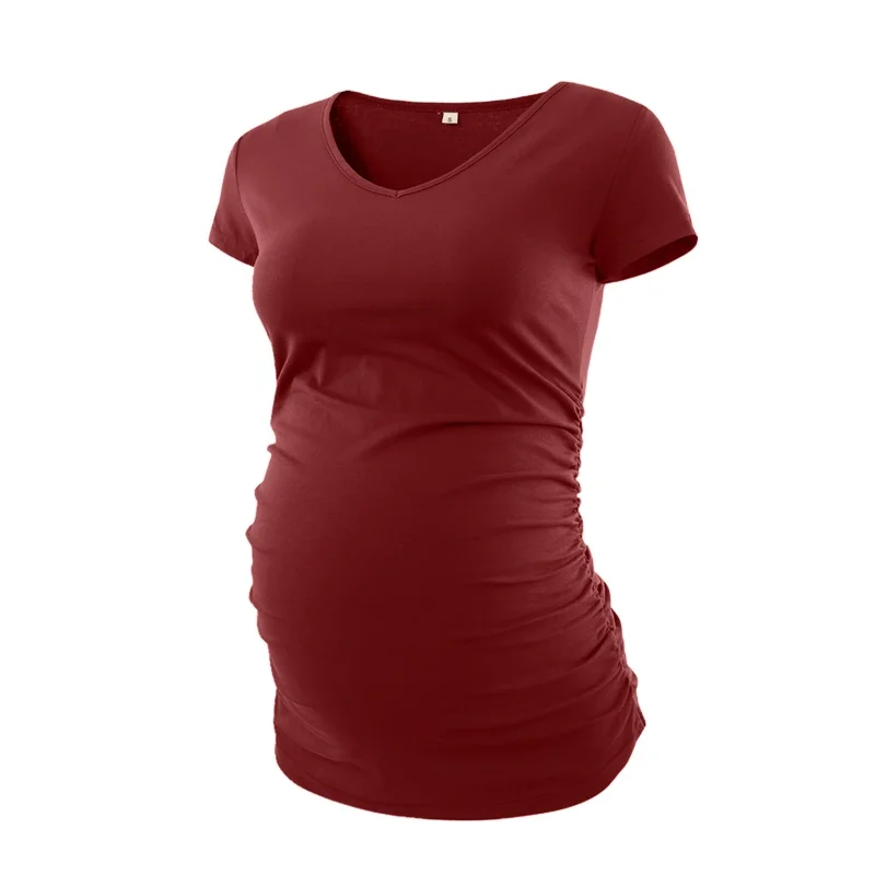 Wholesale 100% blank pregnant tshirt women maternity t-shirt solid pregnant clothes plain women t-shirts, Customized
Wholesale 100% blank pregnant tshirt women maternity t-shirt solid pregnant clothes plain women t-shirts, Customized
