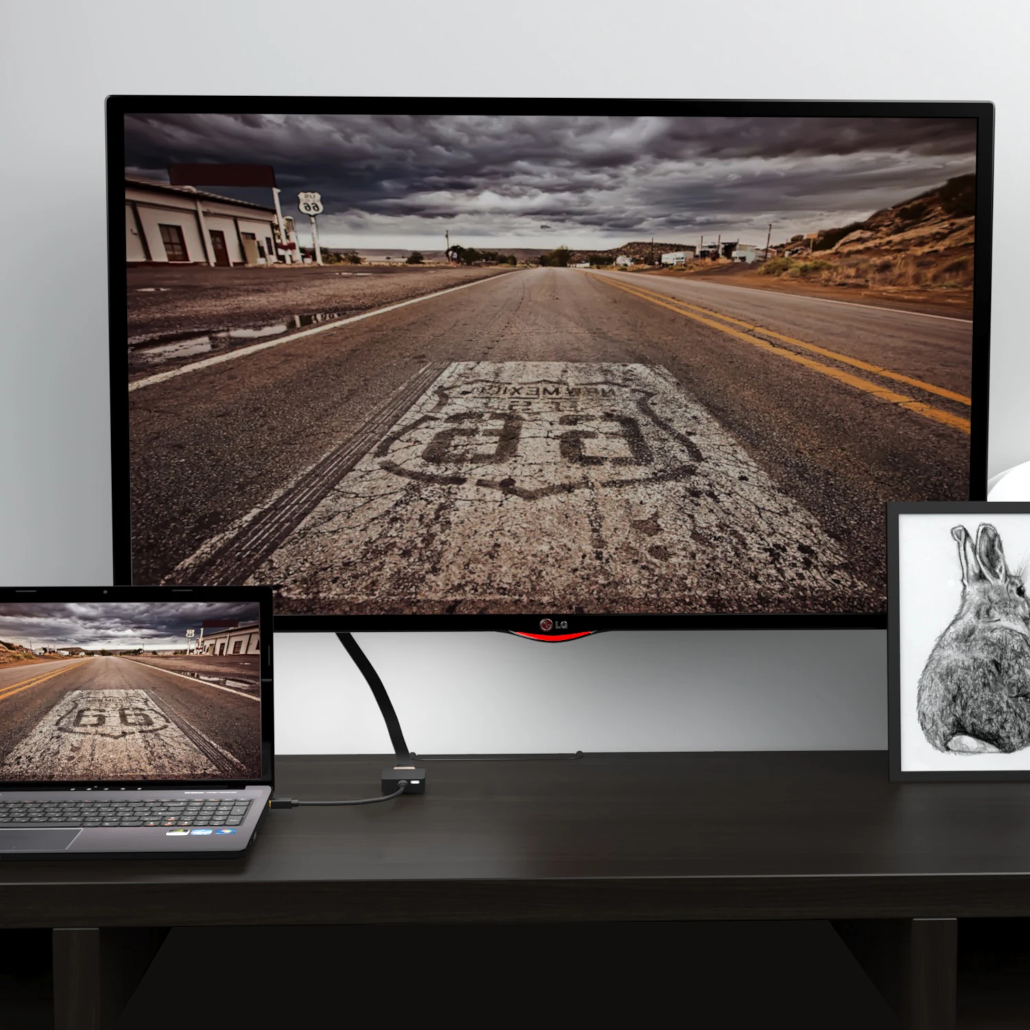 ICZI Thunderbolt Mini DP to HD-MI Adapter 4K 60Hz Mini Displayport to HD-MI 2.0 Converter for Surface pro 6 - ANKUX.COM