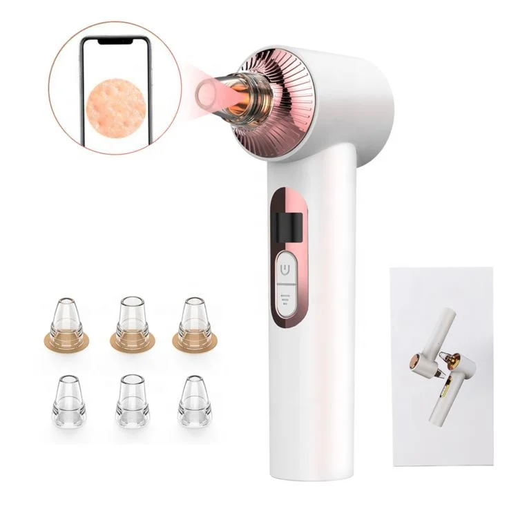 Unice 2021 WiFi White Blackhead Suction Comedone Extractor Kit with Camera Visible Facial Skin Vacuum Blackhead Remover Electric, Pin, white, green
Unice 2021 WiFi White Blackhead Suction Comedone Extractor Kit with Camera Visible Facial Skin Vacuum Blackhead Remover Electric, Pin, white, green