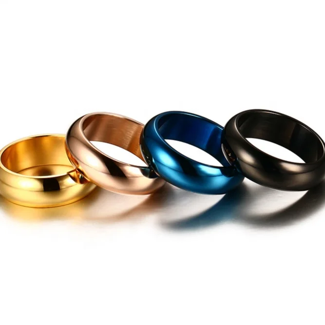Retro Titanium Vintage Jewelry Gold Plated Multi Size Plain Top Band Rings For Women Men Stainless Steel Ring Unisex Wholesale
Retro Titanium Vintage Jewelry Gold Plated Multi Size Plain Top Band Rings For Women Men Stainless Steel Ring Unisex Wholesale