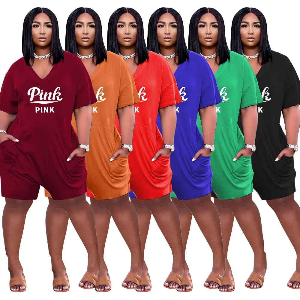 Ladies loose plus size short sleeve jumpsuits and rompers women 2021 summer one piece jumpsuit for women sexy, 6 colors
Ladies loose plus size short sleeve jumpsuits and rompers women 2021 summer one piece jumpsuit for women sexy, 6 colors