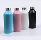 Steel wine bottle stainless, thermal drinking bottle vacuum, stainless flask thermos printing