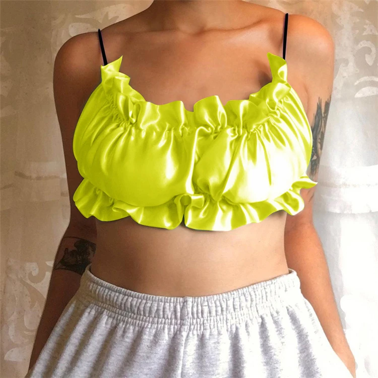 D96419 woman clothes 2021 trending new women's dress color Ding bandage bottom sexy solid color slim small vest
D96419 woman clothes 2021 trending new women's dress color Ding bandage bottom sexy solid color slim small vest