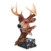 The head of a sika deer model resin trophy, electroplating technology resin trophy apply for souvenir