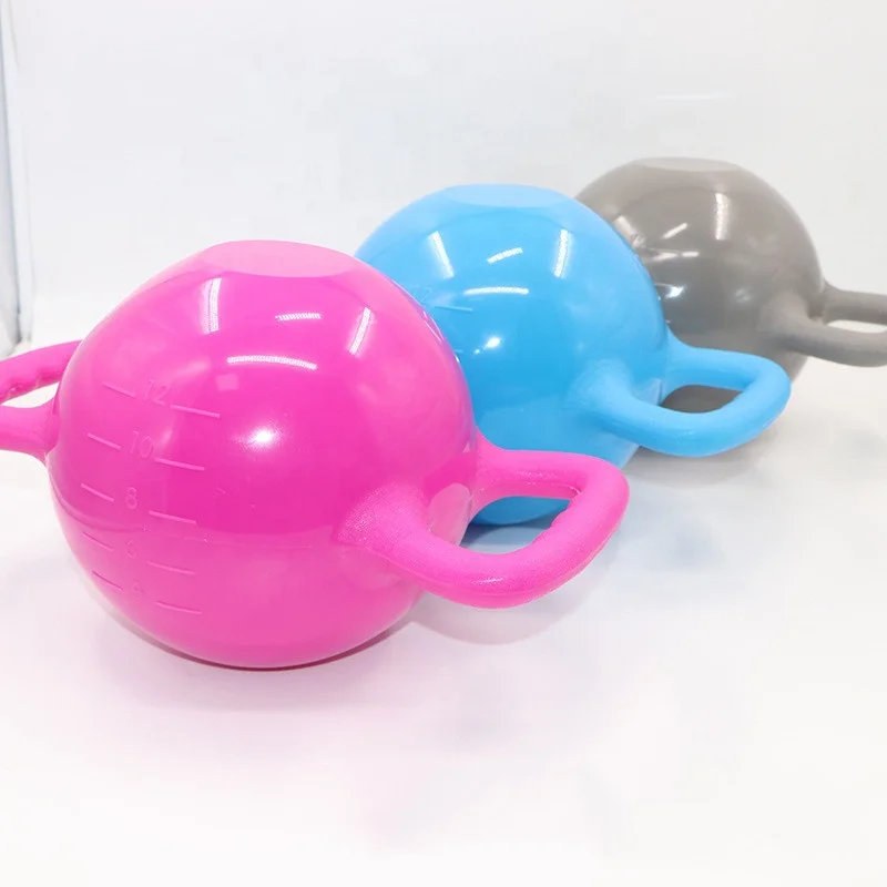 gym Kettle Bells Adjustable PVC and PP Water Filled Kettlebell, Yellow/pink/blue/grey
gym Kettle Bells Adjustable PVC and PP Water Filled Kettlebell, Yellow/pink/blue/grey