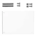 Clear Acrylic Plastic 8.5x11 Gift Shelf Photo Picture Frame