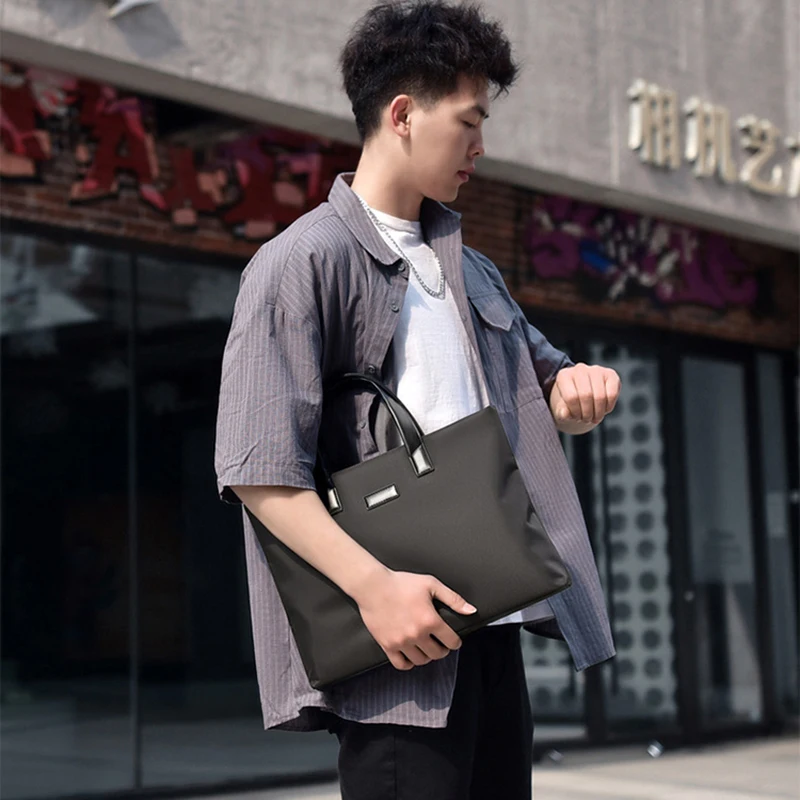 Business Men Office Bag Vintage Man Briefcase Laptop Bags Laptop Briefcase Bag, Black/navy 
Business Men Office Bag Vintage Man Briefcase Laptop Bags Laptop Briefcase Bag, Black/navy