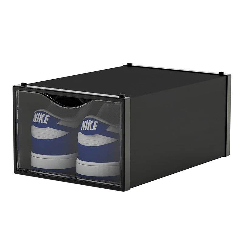 Clear Foldable Shoe Container Transparent Portable Drop Front Shoes Racks Organizer Plastic Shoe Box
Clear Foldable Shoe Container Transparent Portable Drop Front Shoes Racks Organizer Plastic Shoe Box