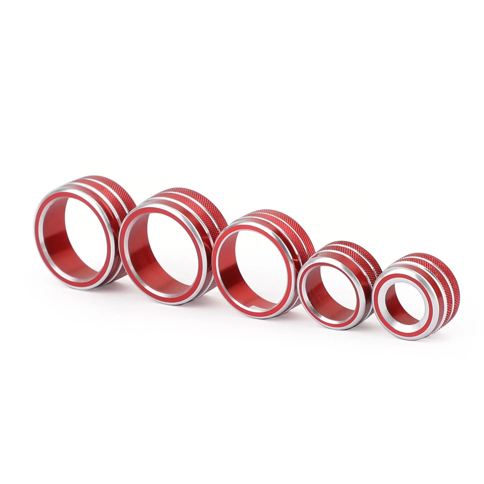 Areyourshop 5PCS Red Air Conditioning+Audio Button Ring Cover Trim For Toyota Camry 18 19 20
Areyourshop 5PCS Red Air Conditioning+Audio Button Ring Cover Trim For Toyota Camry 18 19 20