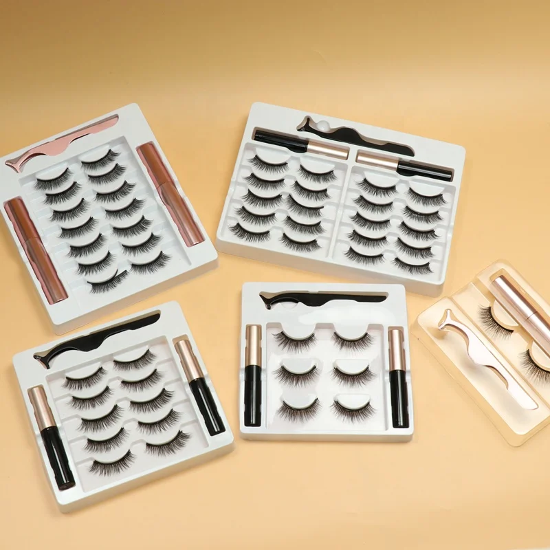 HeyMe factory price reusable magnetic eyelashes 3d mink natural lashes false eyelashes magnetic eye lashes with eyeliner, Natural black
HeyMe factory price reusable magnetic eyelashes 3d mink natural lashes false eyelashes magnetic eye lashes with eyeliner, Natural black