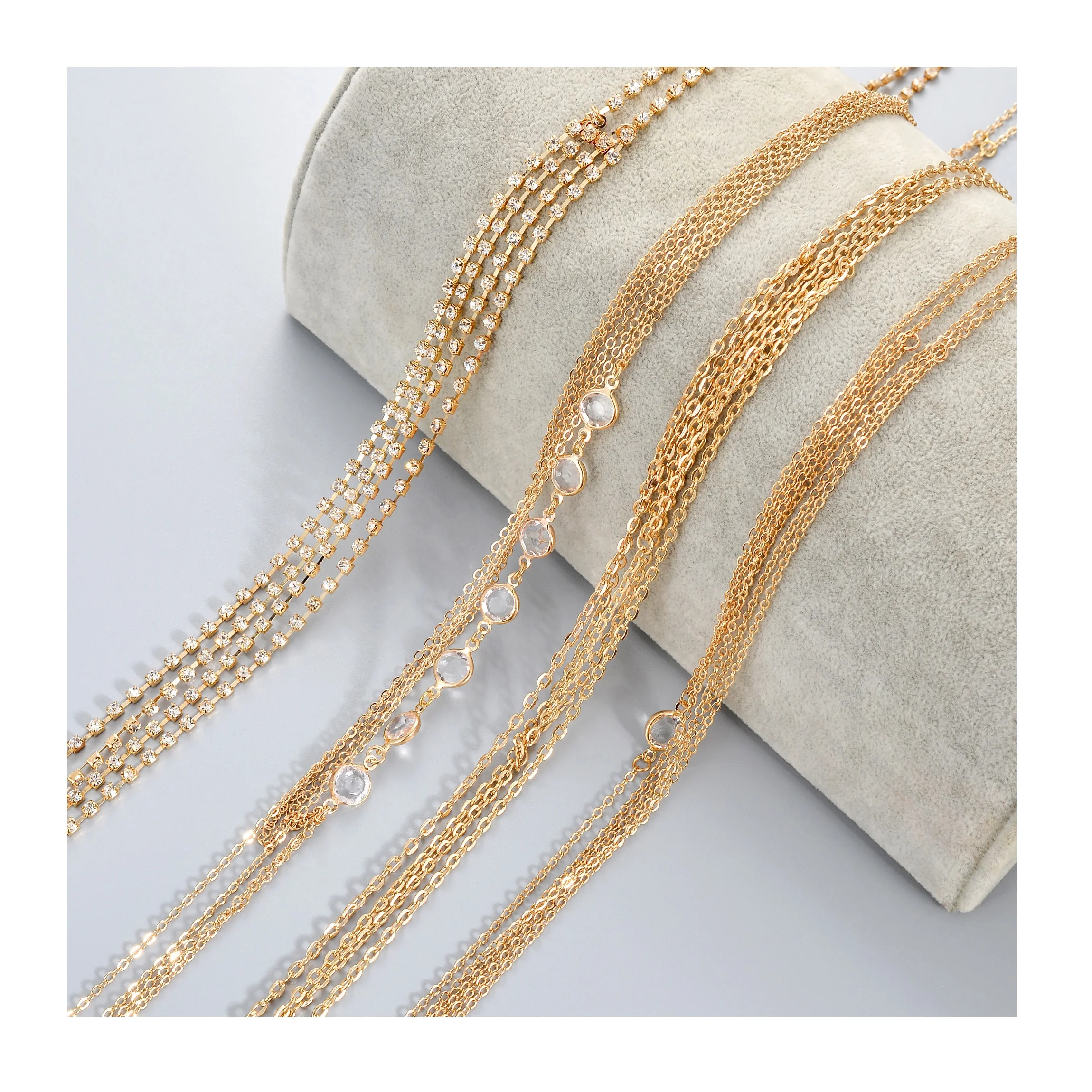 Wholesale Fashionable Exquisite Gold Body Jewelry Summer Beach Holiday Human Body Chain Sexy Belly Waist Chain
Wholesale Fashionable Exquisite Gold Body Jewelry Summer Beach Holiday Human Body Chain Sexy Belly Waist Chain
