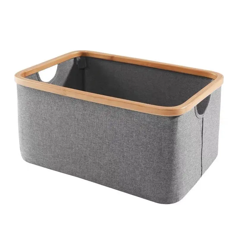DiYue Housewares DIY2002131 Bathroom Clothes Storage Box with Handle Home Hotel Foldable Bamboo Oxford Hamper Laundry Basket, Grey or customised
DiYue Housewares DIY2002131 Bathroom Clothes Storage Box with Handle Home Hotel Foldable Bamboo Oxford Hamper Laundry Basket, Grey or customised