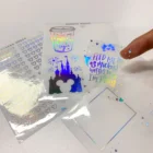 Adhesive Sticker Adhesive Custom Kiss Cut Sticker Holographic Foil Sticker