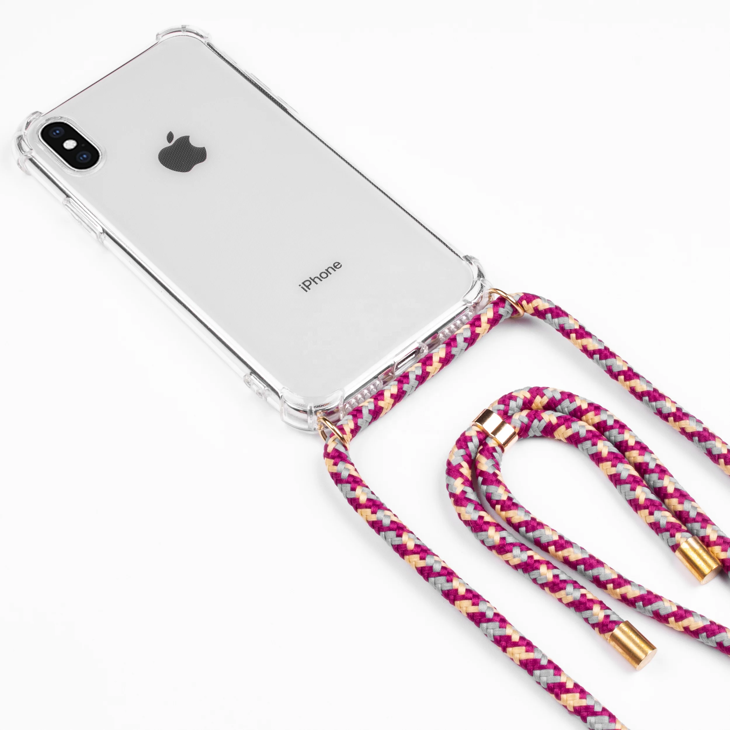 1.5mm Clear Transparent Soft TPU Anti-scratch Shockproof With Crossbody Necklace Phone Case For iPhone 6/7/8P/ X/XS Max
1.5mm Clear Transparent Soft TPU Anti-scratch Shockproof With Crossbody Necklace Phone Case For iPhone 6/7/8P/ X/XS Max
