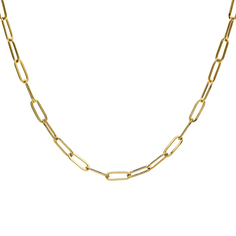 2021 fashion design simple trendy brass friendship flat rectangle chain link paper clip intial necklace
2021 fashion design simple trendy brass friendship flat rectangle chain link paper clip intial necklace