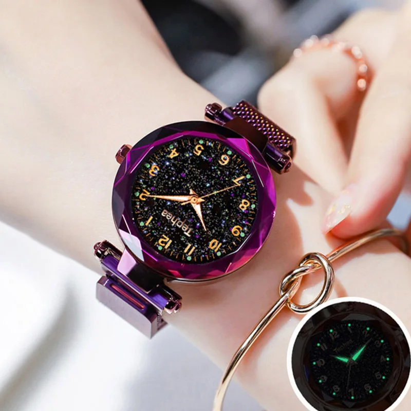 Magnetic Starry Sky Women Wrist Watch 2019 For Ladies Top Brand Luxury Watch Rose Gold relogio feminino Female Clock reloj mujer
Magnetic Starry Sky Women Wrist Watch 2019 For Ladies Top Brand Luxury Watch Rose Gold relogio feminino Female Clock reloj mujer