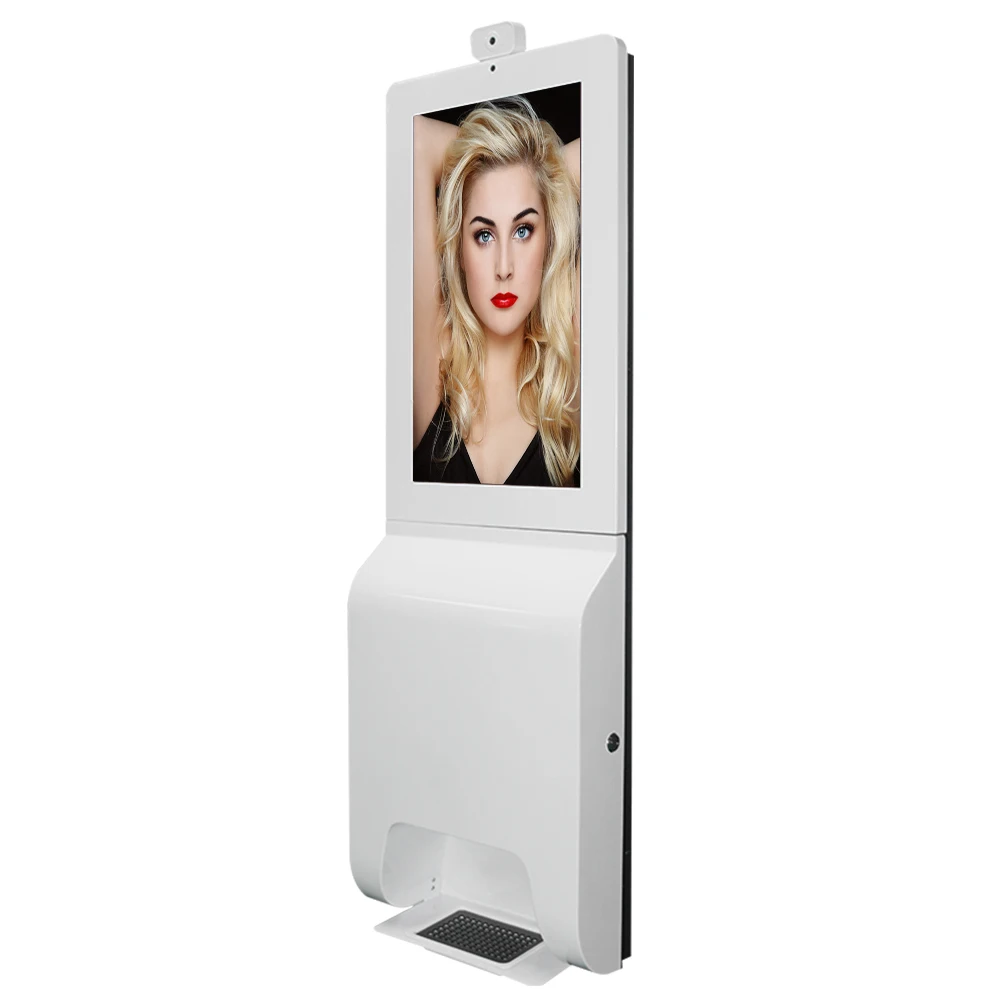 Hotel Restaurant Hand Sanitizer Dispenser station 21.5'' Digital Hand Sanitizer Machines Face Recognition
Hotel Restaurant Hand Sanitizer Dispenser station 21.5'' Digital Hand Sanitizer Machines Face Recognition
