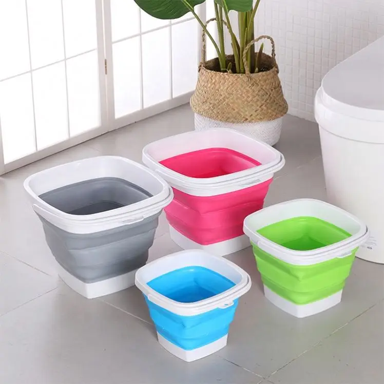 New arrival foldable outdoor travel soak the foot barrels lightweight storage water folding bucket, Blue/grey/orange/green
New arrival foldable outdoor travel soak the foot barrels lightweight storage water folding bucket, Blue/grey/orange/green