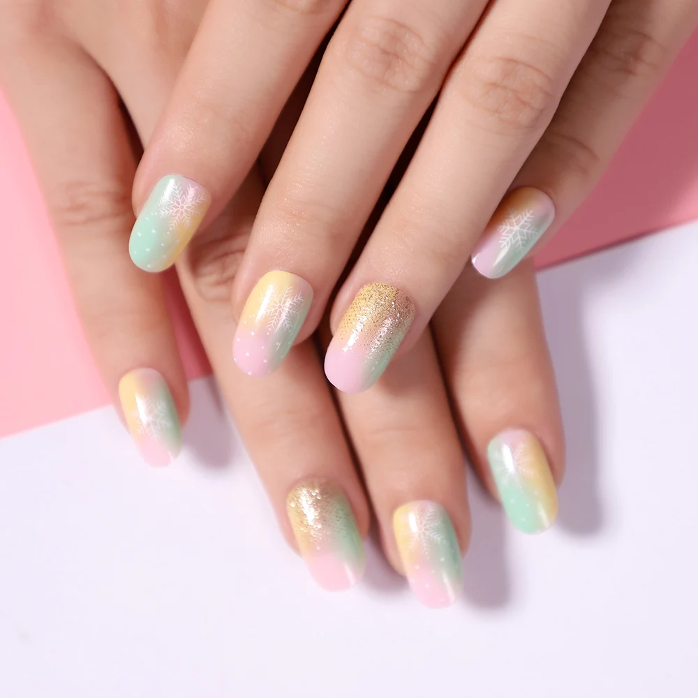 Christmas Trendy Diy Artificial Fingernails Christmas Gift Jerry Glue Nail Beauty Sets Reusable Press On Nails Arts, Multi color
Christmas Trendy Diy Artificial Fingernails Christmas Gift Jerry Glue Nail Beauty Sets Reusable Press On Nails Arts, Multi color