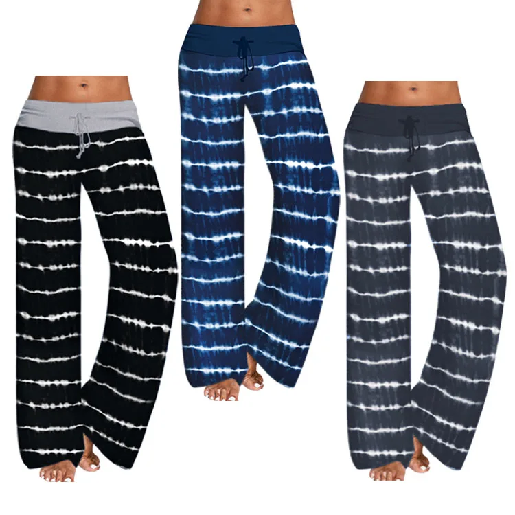 Ladies zebra printed Tie Dye casual pants for home fashion low waist women loose wide leg trousers, Photo shown
Ladies zebra printed Tie Dye casual pants for home fashion low waist women loose wide leg trousers, Photo shown