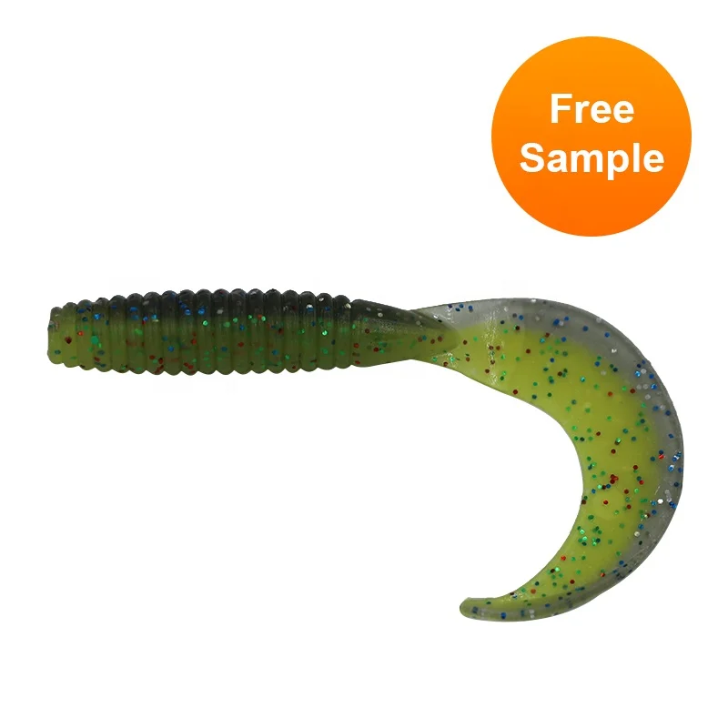 Artificial Simulation 2g mini curl tails screw body floating jig lure fishing gears soft lures
Artificial Simulation 2g mini curl tails screw body floating jig lure fishing gears soft lures