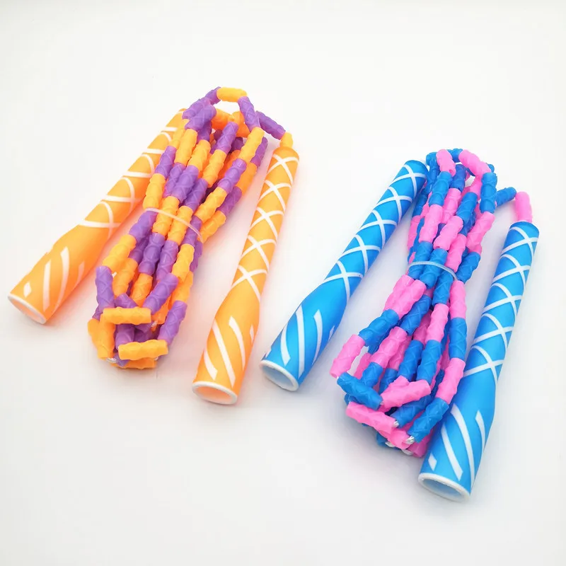 Fitness Funny Adjustable Tangles Free Segmented Soft Beaded Jump Rope for Kids Adults, Purple/blue/orange/green
Fitness Funny Adjustable Tangles Free Segmented Soft Beaded Jump Rope for Kids Adults, Purple/blue/orange/green