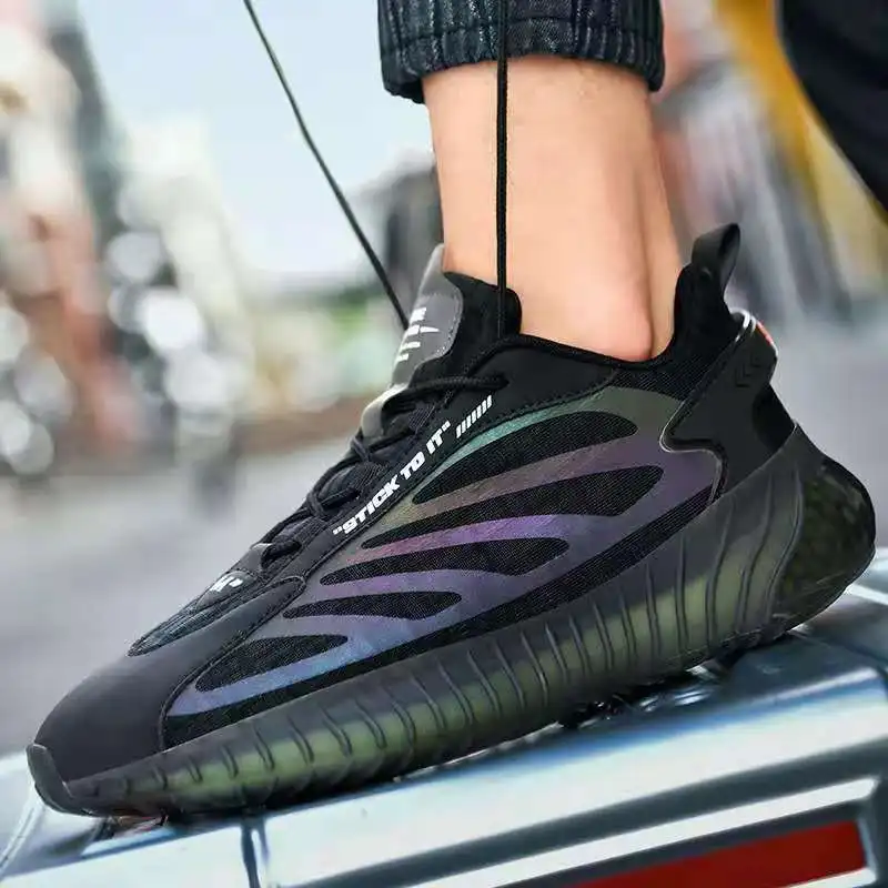 High Quality running shoes High Top Transparent Glow Sneaker Multi Colors sport Man Black Shoes
High Quality running shoes High Top Transparent Glow Sneaker Multi Colors sport Man Black Shoes