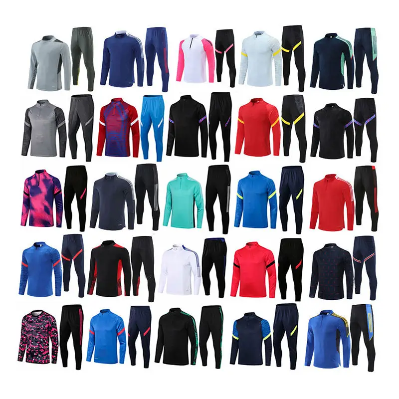 21/22 Wholesale Men Blank Long Sleeve Soccer Uniform Tracksuit Wear Custom Soccer wear Thai quality Football Jersey Set
21/22 Wholesale Men Blank Long Sleeve Soccer Uniform Tracksuit Wear Custom Soccer wear Thai quality Football Jersey Set