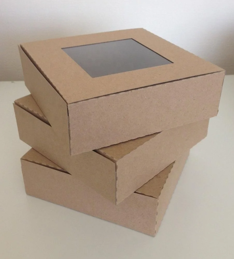 paper boxes   manufacturer luxury customized brown kraft paper