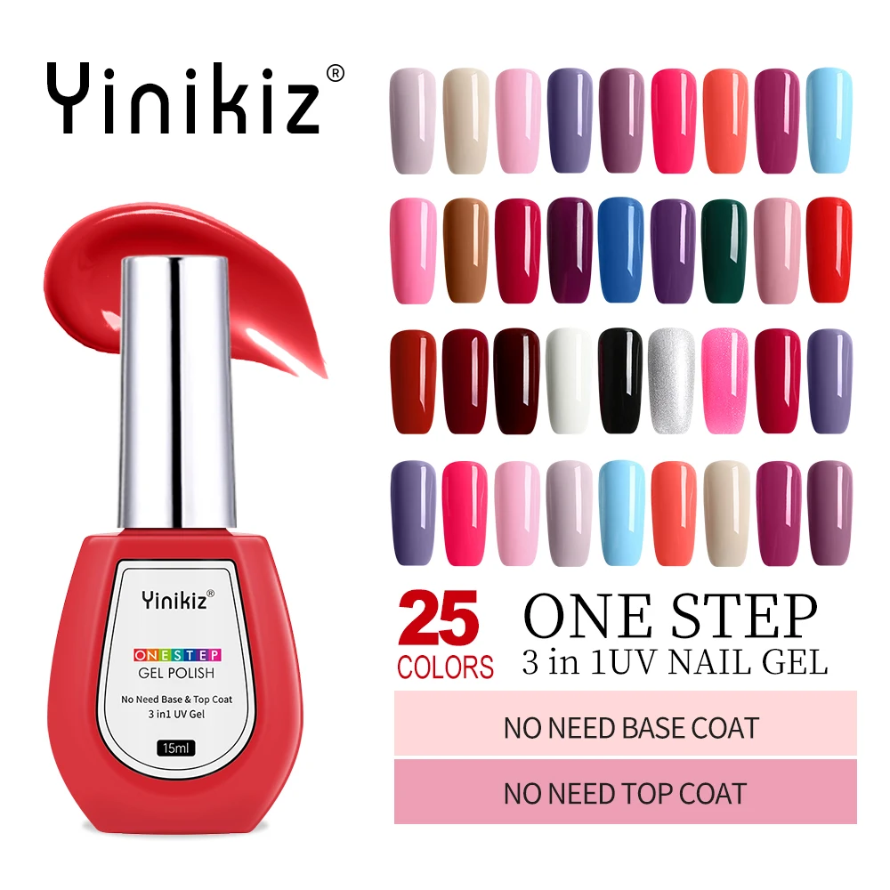 Multiple color Long Lasting UV One Step Gel Hot sale LED soak off Nail Gel Polish, Clear
Multiple color Long Lasting UV One Step Gel Hot sale LED soak off Nail Gel Polish, Clear