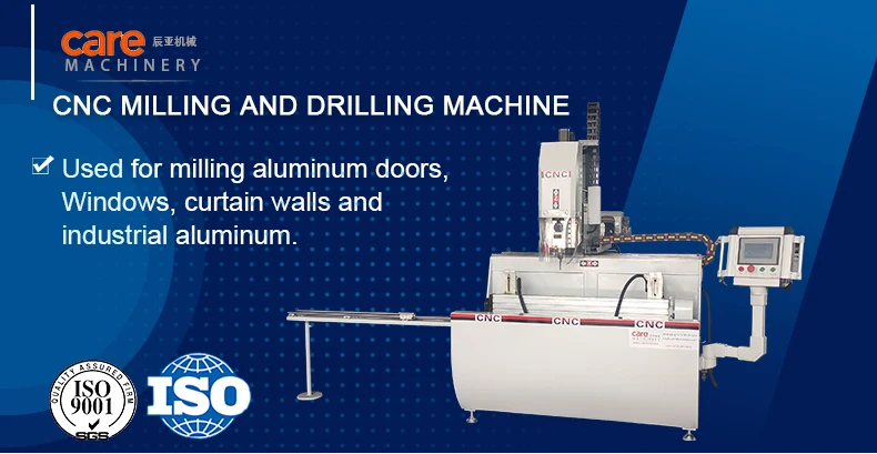 Automatic Aluminum Window CNC Milling And Drilling Machine