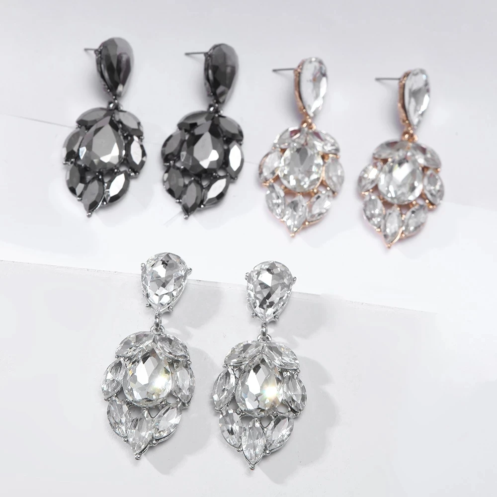 Kaimei Fashion Charm Statement Jewelry Wedding Earrings Female 2021 Oorbellen Elegant Crystal Pendant Drop Earrings for Women, Many colors fyi
Kaimei Fashion Charm Statement Jewelry Wedding Earrings Female 2021 Oorbellen Elegant Crystal Pendant Drop Earrings for Women, Many colors fyi