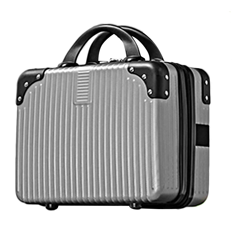 14 Inch Mini Hard Shell Cosmetic Case Luggage Travel Portable Carrying Storage Makeup Handbags, Customized color
14 Inch Mini Hard Shell Cosmetic Case Luggage Travel Portable Carrying Storage Makeup Handbags, Customized color