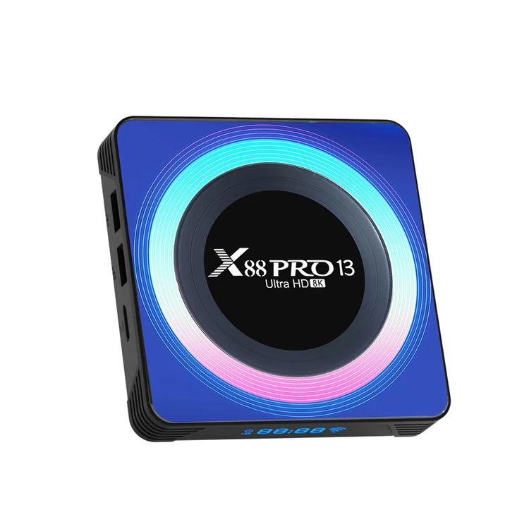 X88 PRO 13 set top box RK3528 Android 13.0 tv box 4GB/64GB BT5.0+dual band wifi 6 4k HD IPTV Media player x88 pro13 Set-Top Box 
X88 PRO 13 set top box RK3528 Android 13.0 tv box 4GB/64GB BT5.0+dual band wifi 6 4k HD IPTV Media player x88 pro13 Set-Top Box