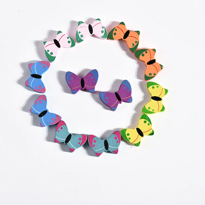 DIY High Quality Handmade Butterfly Painted Wooden Beads Colored Wood Beads Kids Jewelry, Multi colors
DIY High Quality Handmade Butterfly Painted Wooden Beads Colored Wood Beads Kids Jewelry, Multi colors
