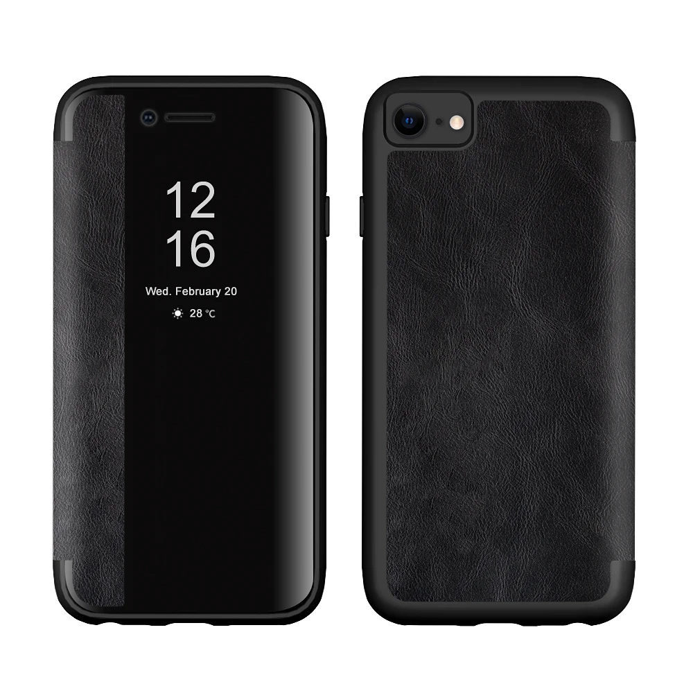 LeYi PU Leather cover with see through window book case style cell phone case for iPhone SE2
LeYi PU Leather cover with see through window book case style cell phone case for iPhone SE2
