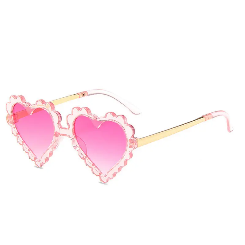 Fashion Heart Children Kids Sunglasses Classic Metal Boys and Girls Cute Baby Cartoons Sun Glasses 2021 New Uv400
Fashion Heart Children Kids Sunglasses Classic Metal Boys and Girls Cute Baby Cartoons Sun Glasses 2021 New Uv400