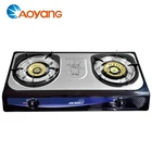 China Factory 2 burner table top gas stove