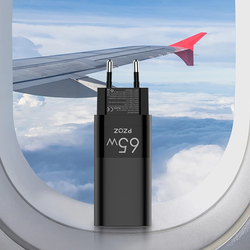 laptops Type C data line adapter 65W GaN USB C PD Fast travel Charger, Black white
laptops Type C data line adapter 65W GaN USB C PD Fast travel Charger, Black white