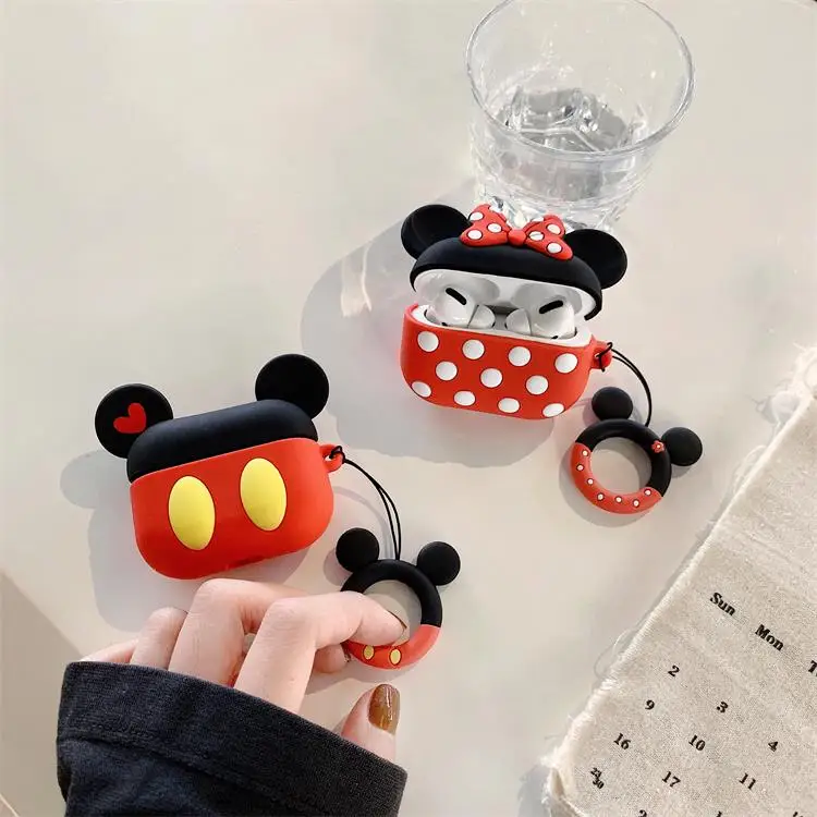 3D Cute Cartoon Case for Airpods Pro Silicone Protective Cover Charging Headphones Case for Apple Airpods Pro, Multi colors
3D Cute Cartoon Case for Airpods Pro Silicone Protective Cover Charging Headphones Case for Apple Airpods Pro, Multi colors
