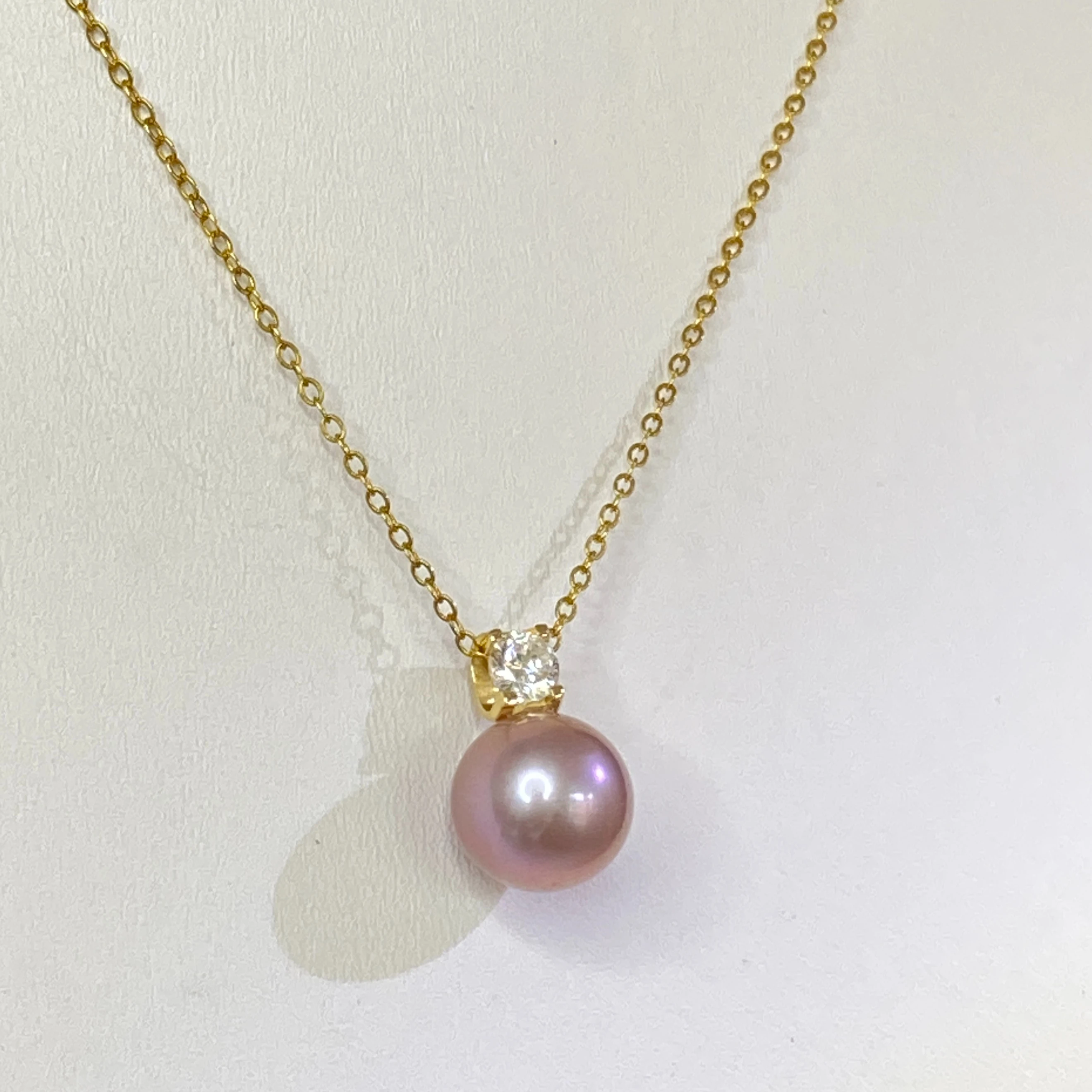 2021 Chinese New purple 11-12mm Natural Edison Pearl With diamond pendant silver 925 birthday present
2021 Chinese New purple 11-12mm Natural Edison Pearl With diamond pendant silver 925 birthday present