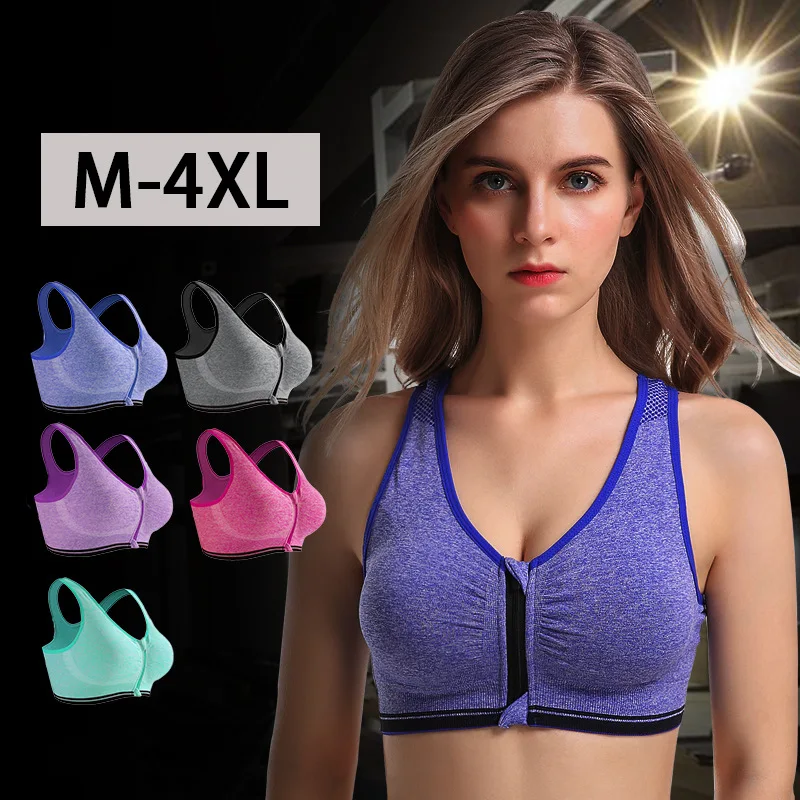 Fitness Gym Running Women High Support Zipper Zip 2022 Front Zip Sports Bra, Optional and customizable
Fitness Gym Running Women High Support Zipper Zip 2022 Front Zip Sports Bra, Optional and customizable