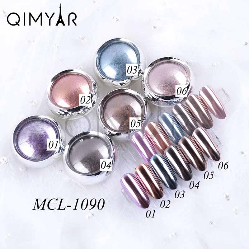 Good Price Nail Magic Mirror Powder Chrome Colorful Glitter Acrylic Nail Powder, 6 colors
Good Price Nail Magic Mirror Powder Chrome Colorful Glitter Acrylic Nail Powder, 6 colors