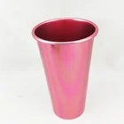2019 16oz/22oz multi-colored hot cold drink alu beer mug cup anodized aluminum tumblers cup for drinking