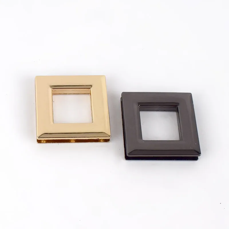 MeeTee BF609 Alloy Square Ring Buckle Eyelet Screw Buckle for Handbag Belt Strap Dog Chain Clasp Hooks DIY Leather Craft, Gold,gun black
MeeTee BF609 Alloy Square Ring Buckle Eyelet Screw Buckle for Handbag Belt Strap Dog Chain Clasp Hooks DIY Leather Craft, Gold,gun black