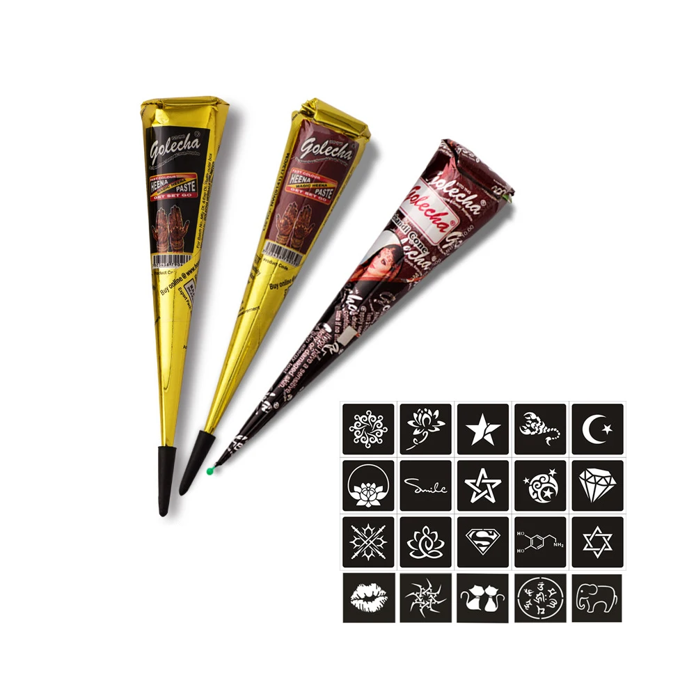High quality Indian Henna nude art woman body painting 6 colors henna tubes natural paste henna cone for Body Art Tattoo, Black,white,red,green,colourful
High quality Indian Henna nude art woman body painting 6 colors henna tubes natural paste henna cone for Body Art Tattoo, Black,white,red,green,colourful