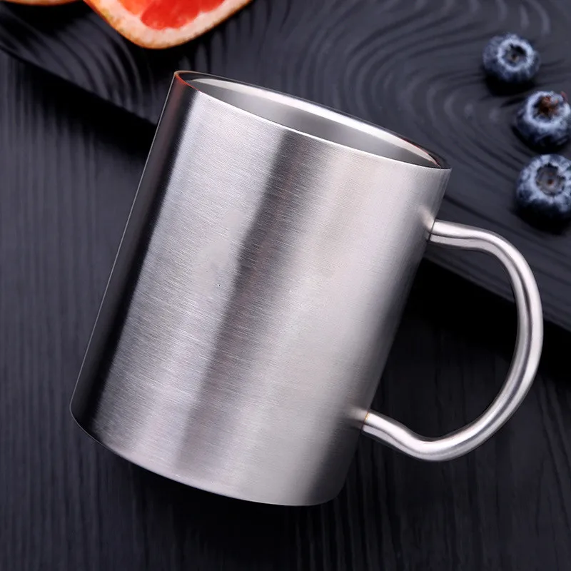 304 stainless steel cup children's stainless steel water cup with handle, Customized color
304 stainless steel cup children's stainless steel water cup with handle, Customized color