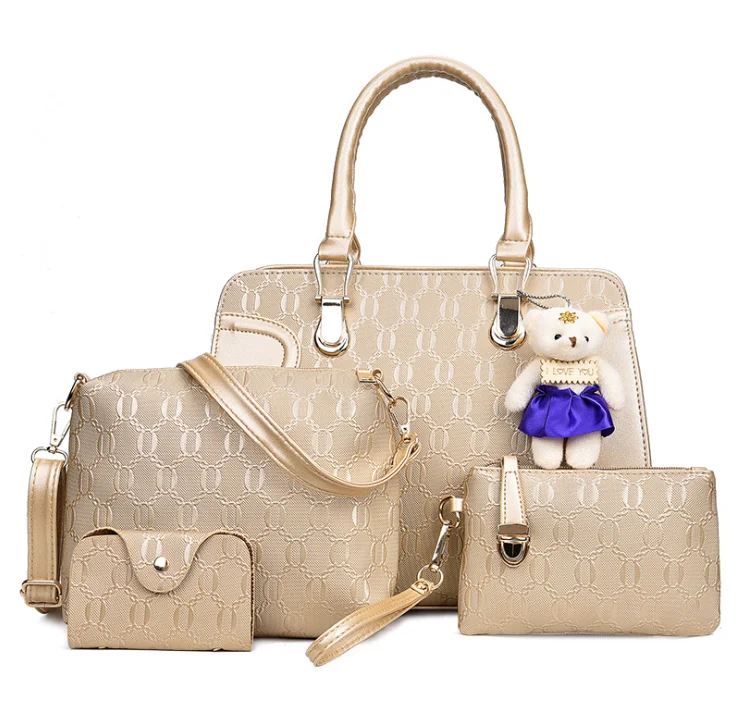 Croc Pu Leather shoulder bag and purse Top Handle Shoulder Tote Bags 6pcs in 1 set women Designer Handbags, Customizable
Croc Pu Leather shoulder bag and purse Top Handle Shoulder Tote Bags 6pcs in 1 set women Designer Handbags, Customizable